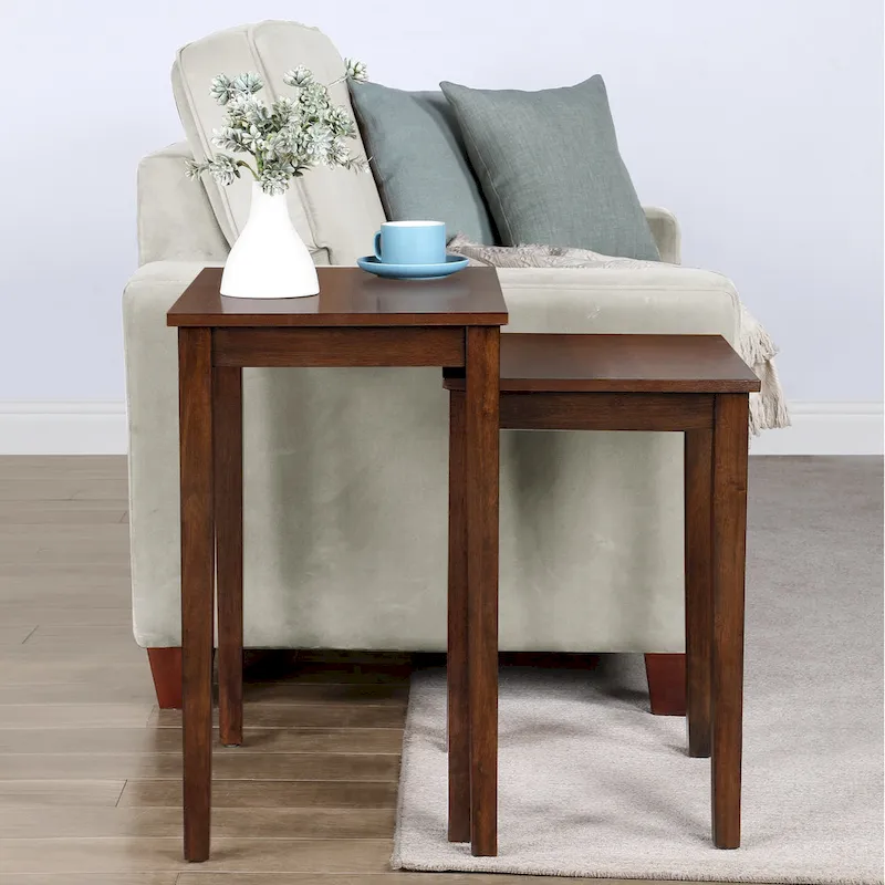 Convenience Concepts American Heritage Nesting End Tables
