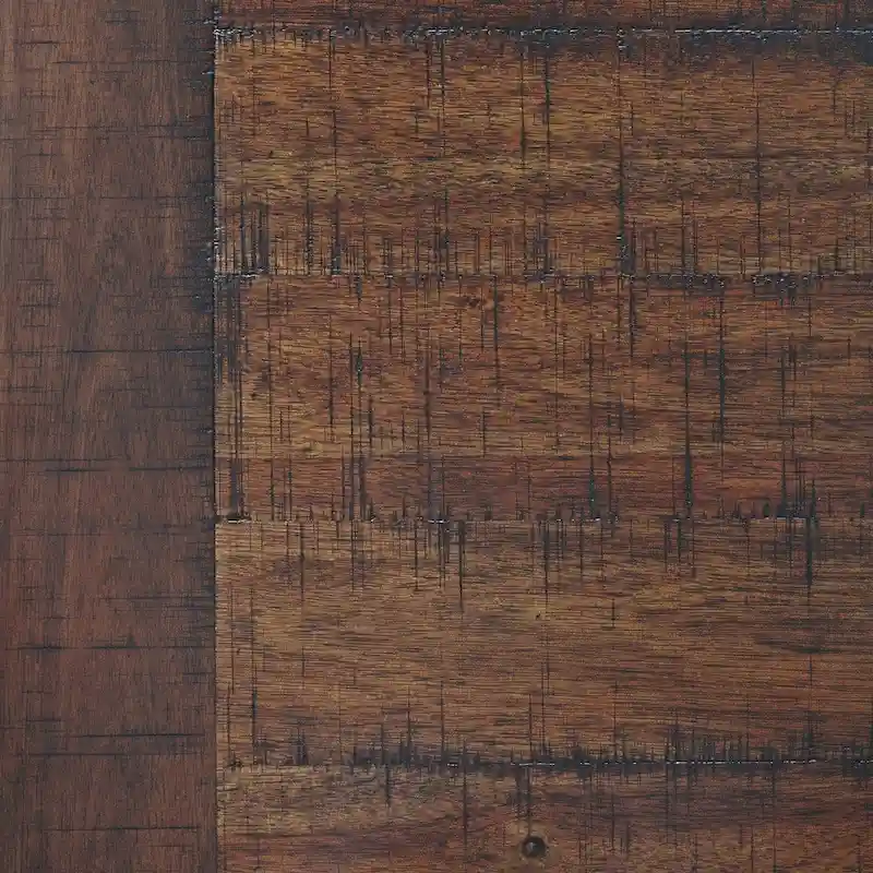 Baldridge Rustic Brown Home Office Large Leg Desk