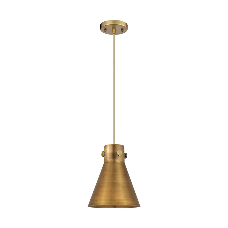 Innovations Lighting Newton Metal Cone - 1 Light 8  Cord Hung Pendant