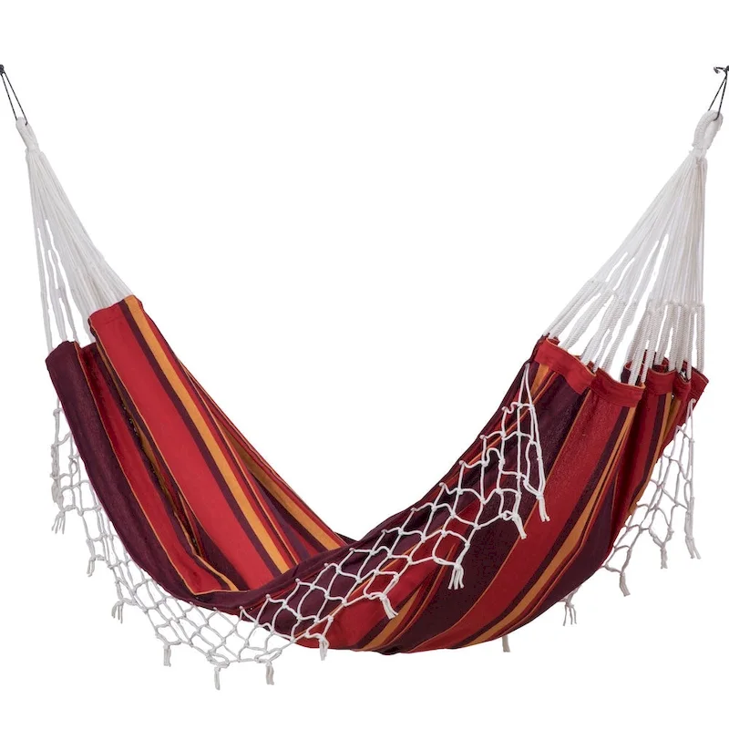 Brazilian Patio Hammock Cotton Outdoor Swing Chair