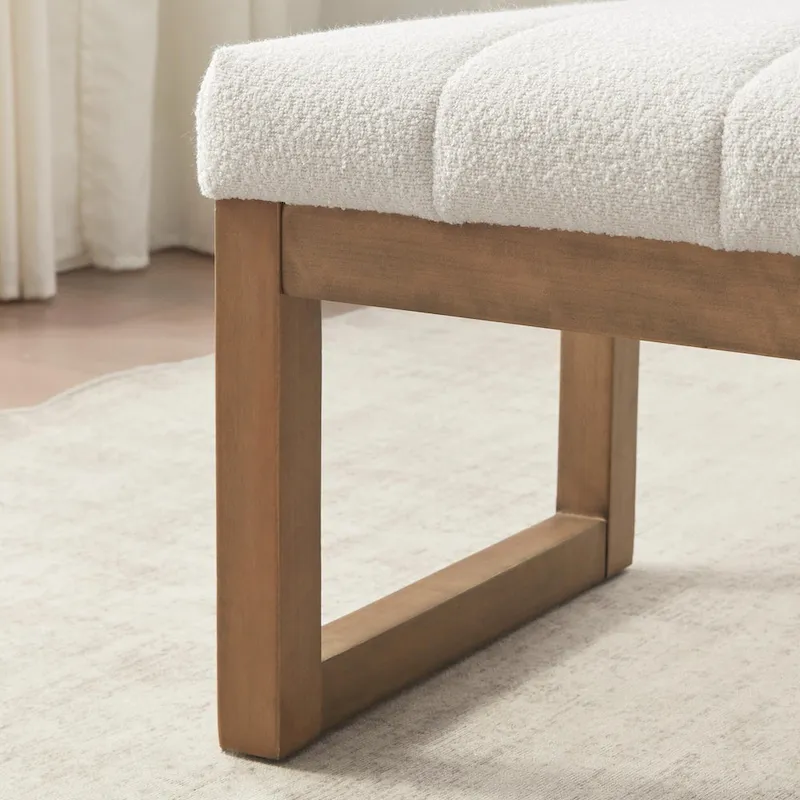 45 Entryway Upholstered Bench Shoe Rack Bench