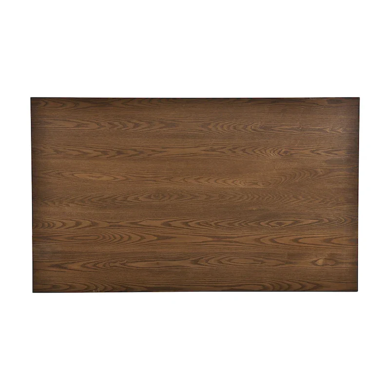 6-Piece Wooden Dining Table Set with 4 Chairs & Bench, Table with Drawer