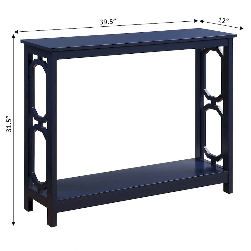 Convenience Concepts Omega Console Table with Shelf