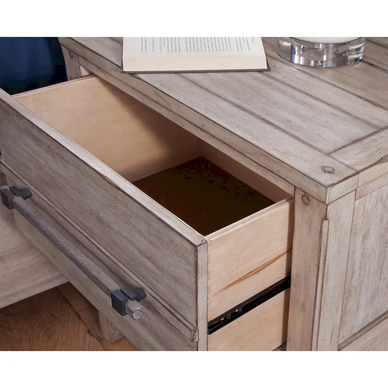 Asher 2-Drawer Nightstand