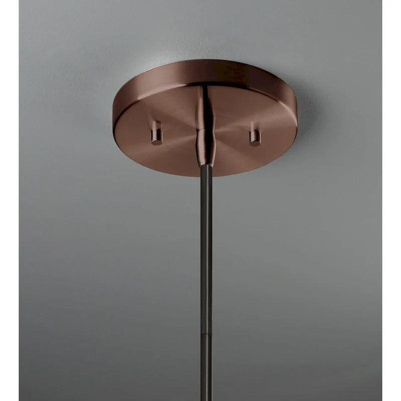 Justice Design Group Ceramic Discus Pendant - Canyon Clay