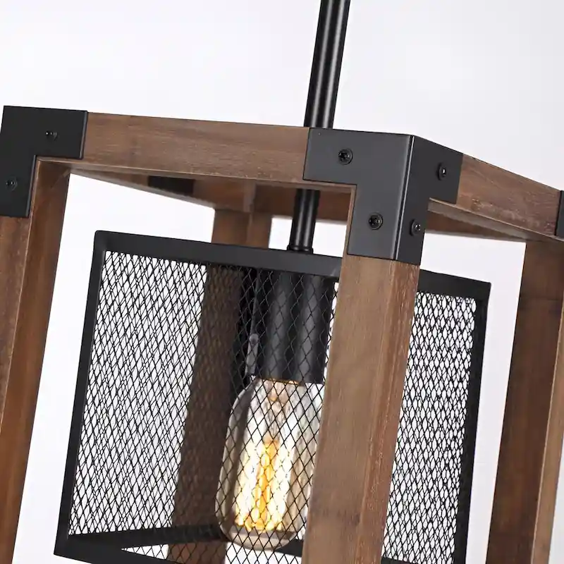 Ancient Style Pendant Chandelier (Brown/Black) Dempster - 1 Light