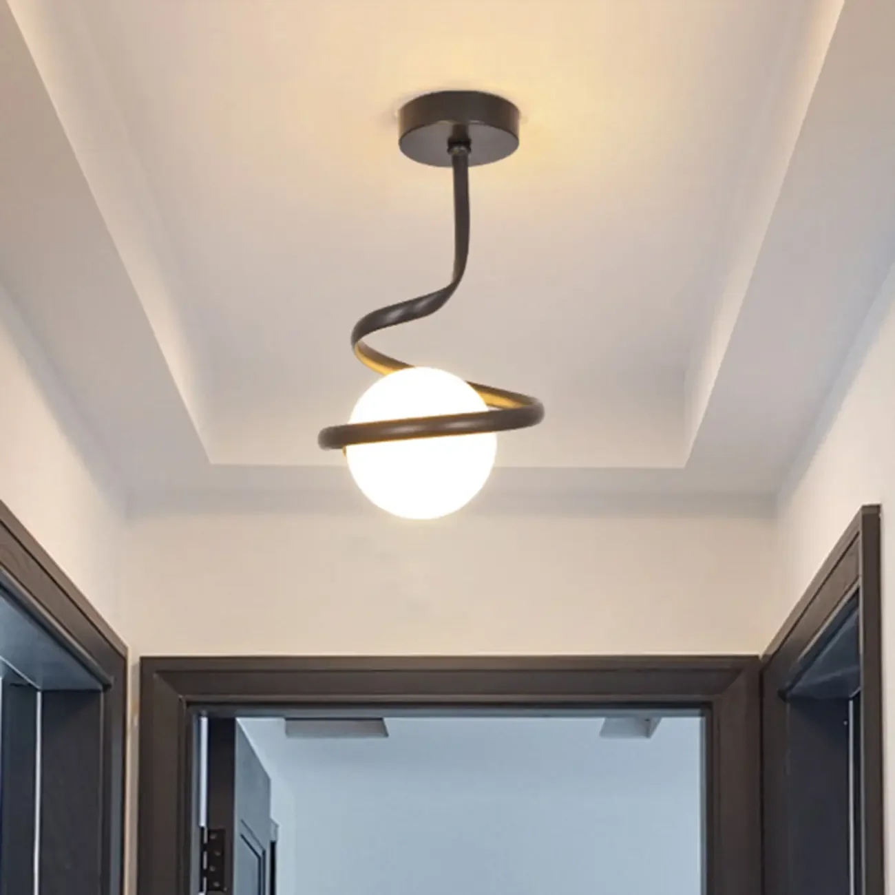 Creative Mini LED Ceiling Lamp for Living Room Elegance