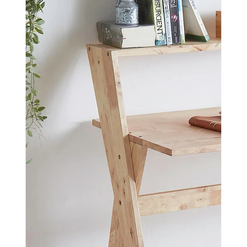 37.5 In. Mid Century Modern X Leg Study Desk