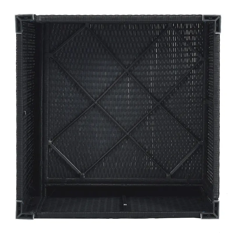 8-Piece Wicker Modular Sectional Sofa Set with Coffee Table