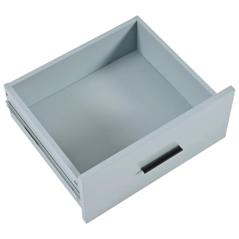 Rolling Kitchen Island w/ Foldable Counter Top,Towel Rack and Drawer