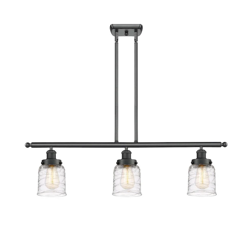Innovations Lighting Bell - 3 Light 36  Island Light - 5  Shade