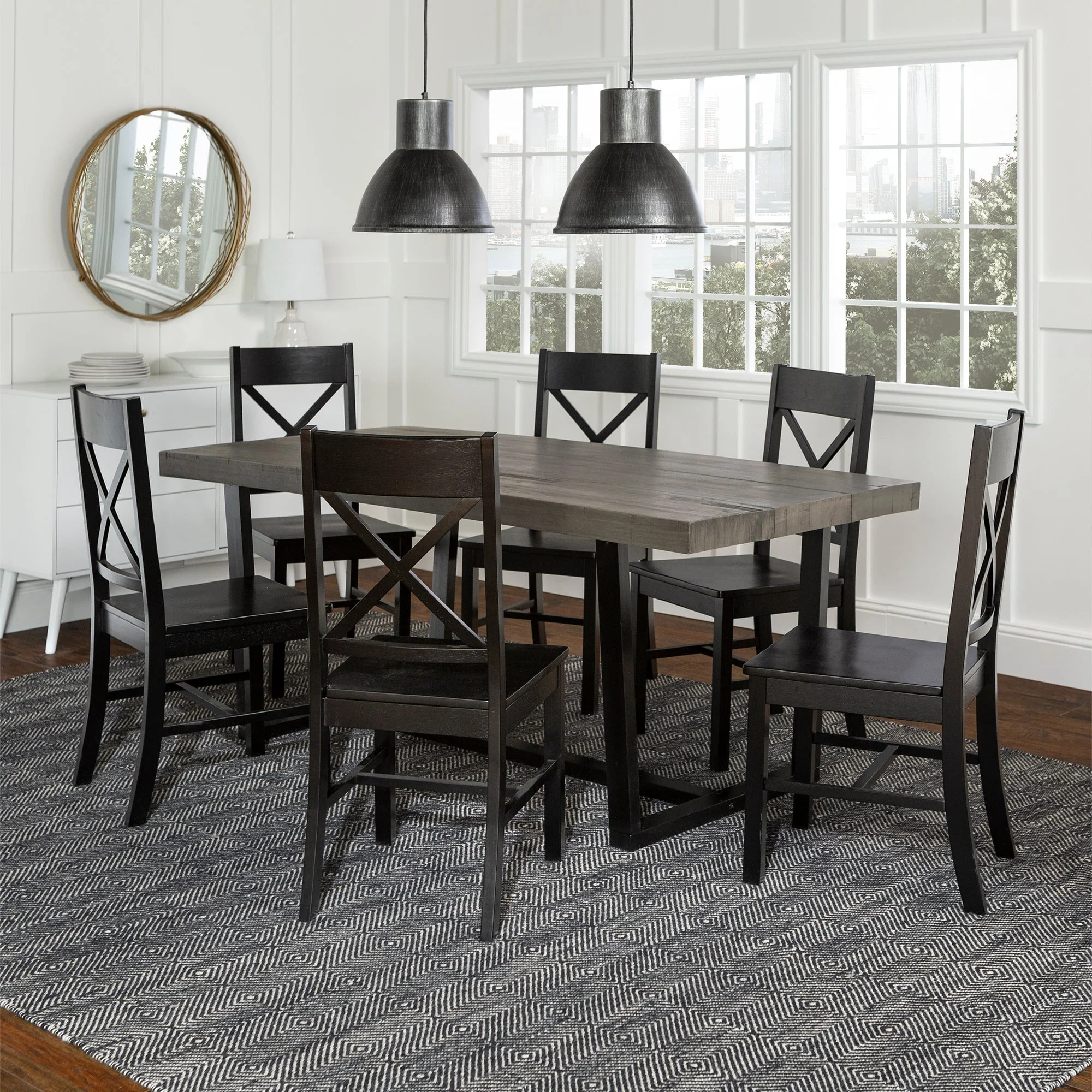 Farmhouse 7-Piece Meridian Dining Set