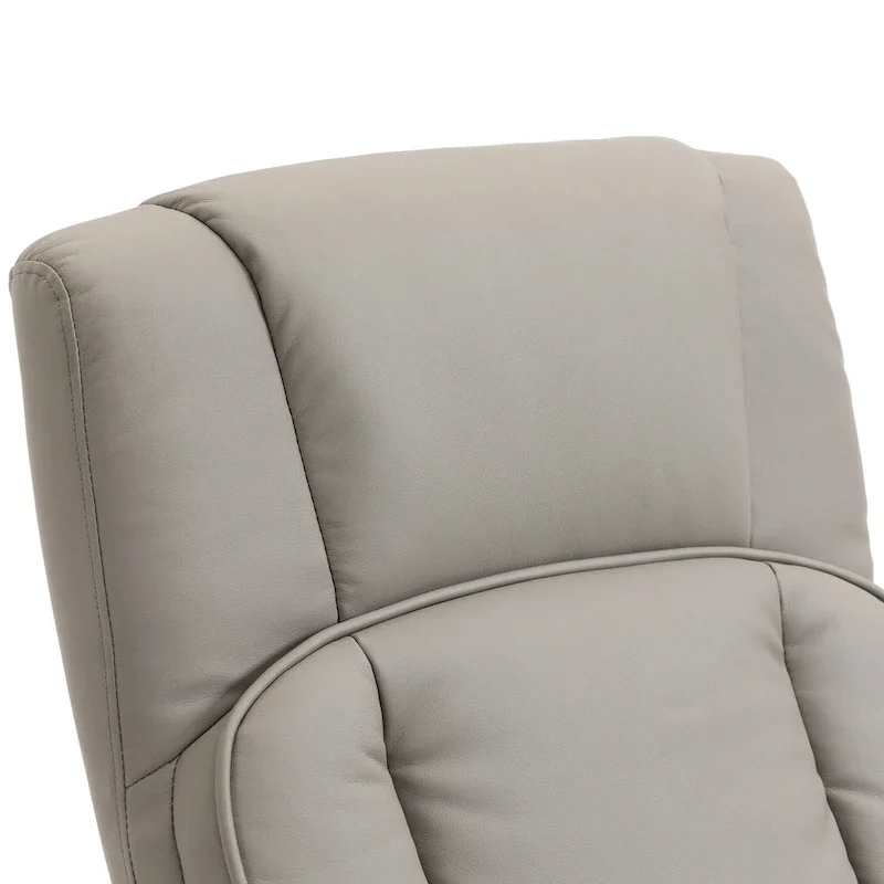 30 High Back Swivel Recliner Chair with Ottoman