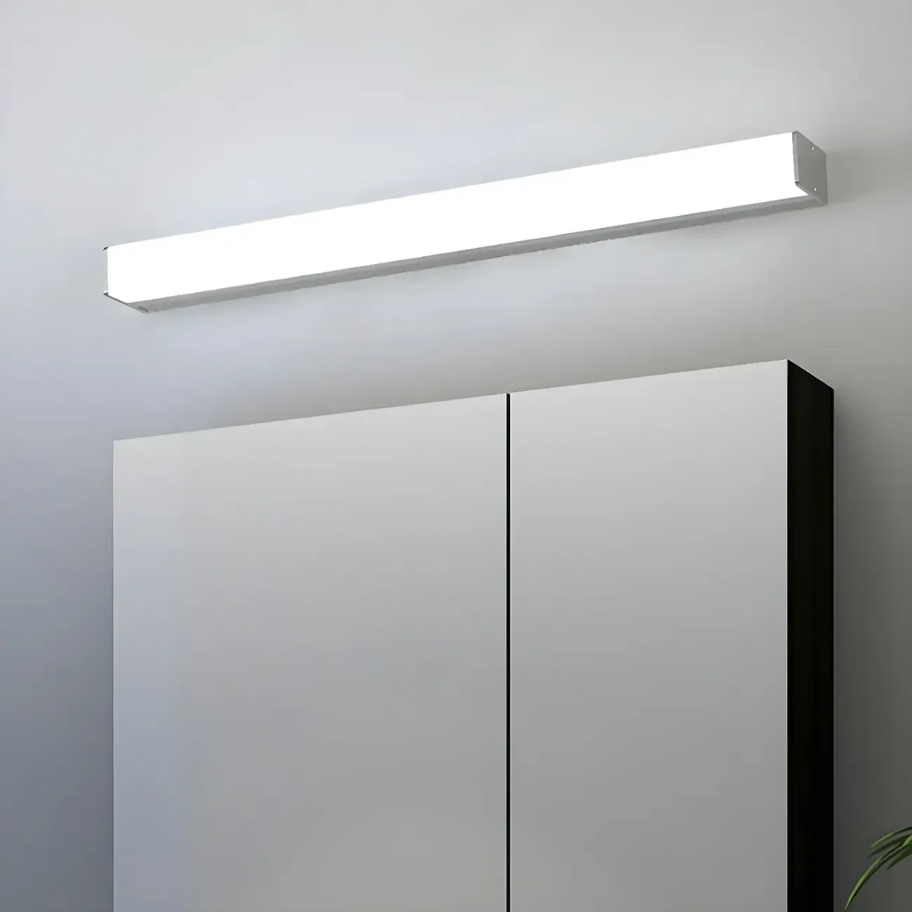 Dimmable Modern Linear White LED Vanity Wall Light