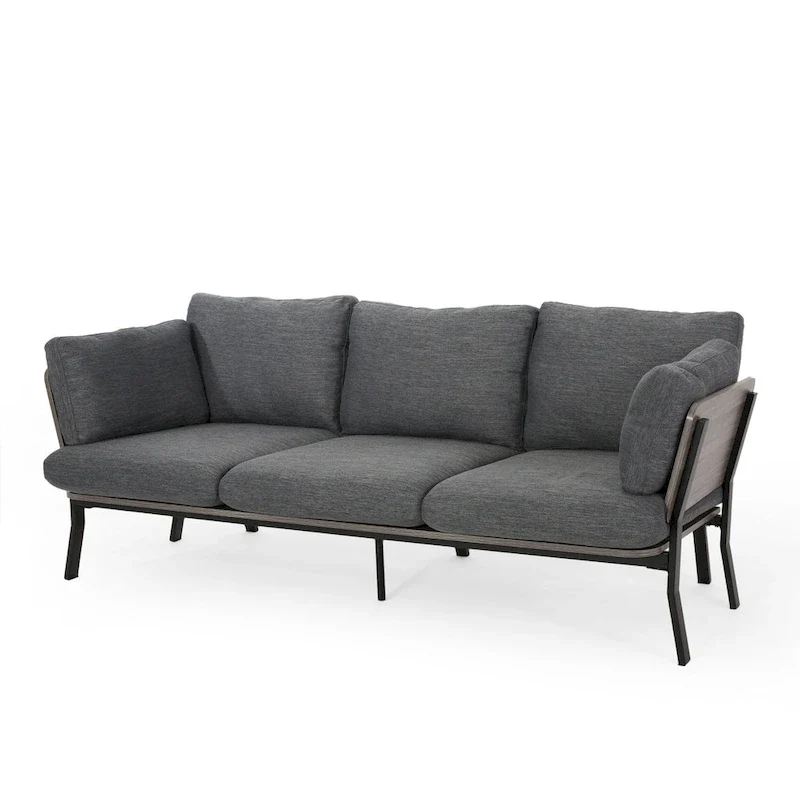 Carvel Mid-century Modern 3-seater Sofa by Christopher Knight Home