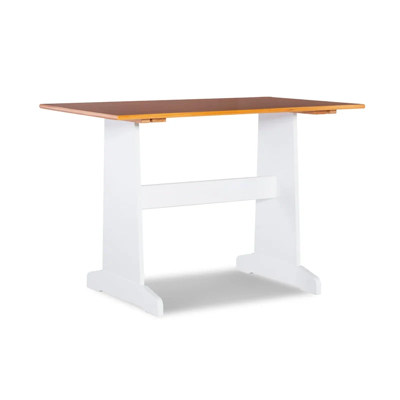 Middlecreek Wood Farmhouse Breakfast Nook Dining Set