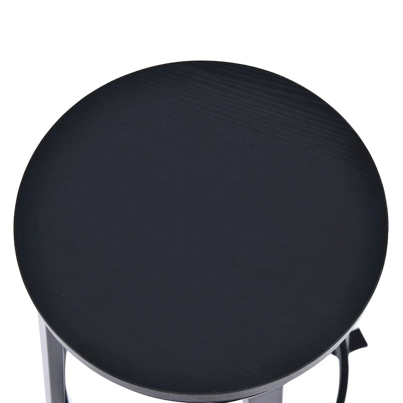 Modern Industrial 3-Piece Bistro Pub Metal Bar Table Set