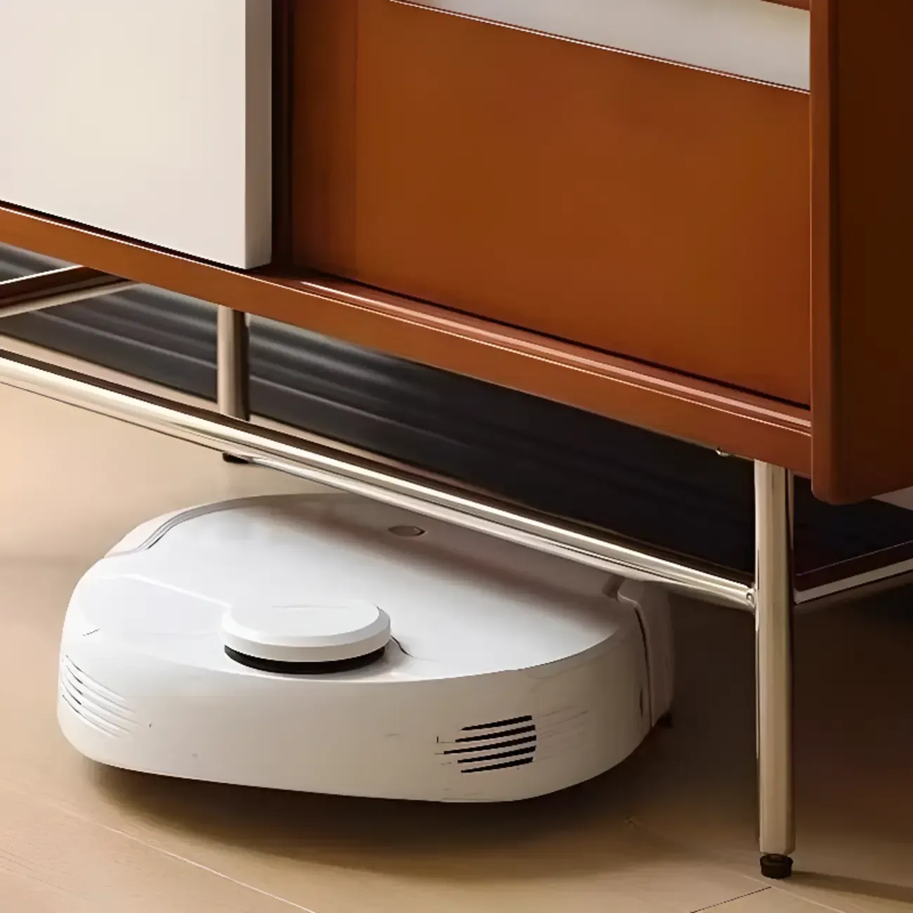 Modern Wood Buffet with Illumination Light