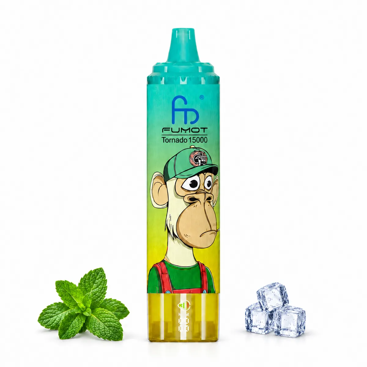 Fumot Tornado 15000 Cool Mint – Einweg-Vape, Produktansicht