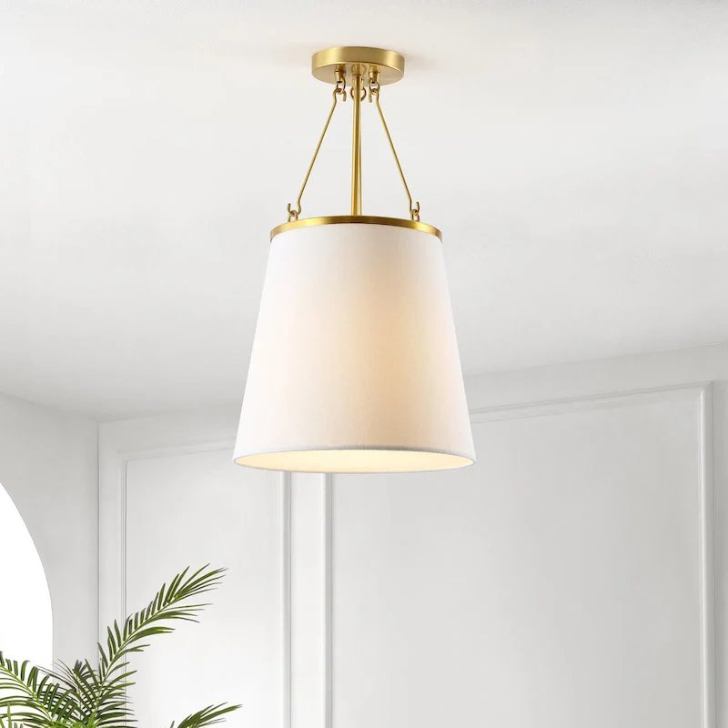 SAFAVIEH Lighting Marushka 12-inch Pendant - 12  W x 12  D x 20  H - Gold - 12Wx12Dx20H