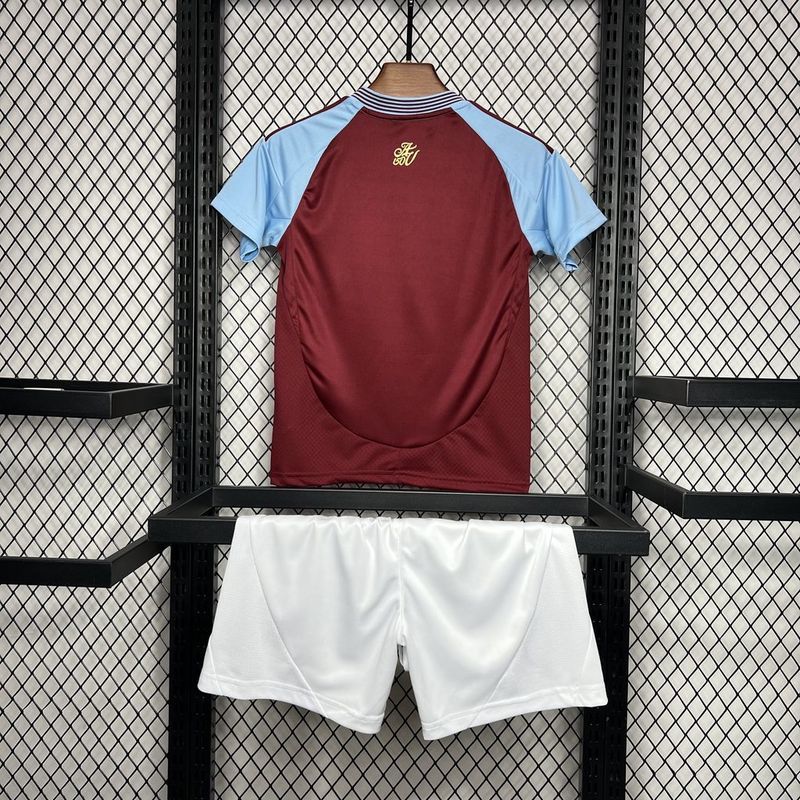 Kit Enfant Aston Villa domicile 2024/25