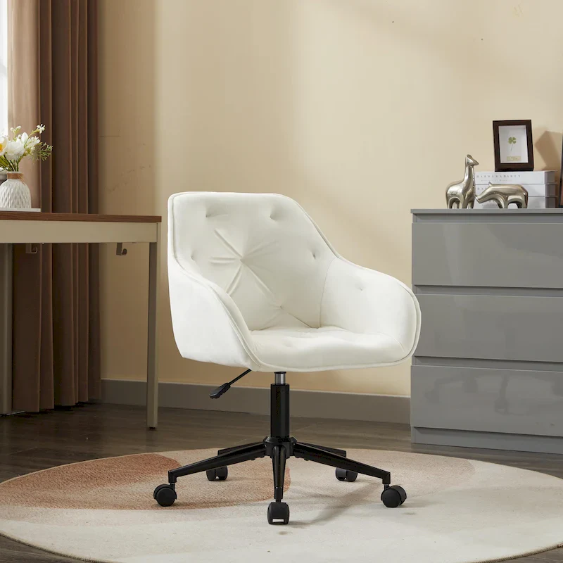 Velvet Home Office Chair