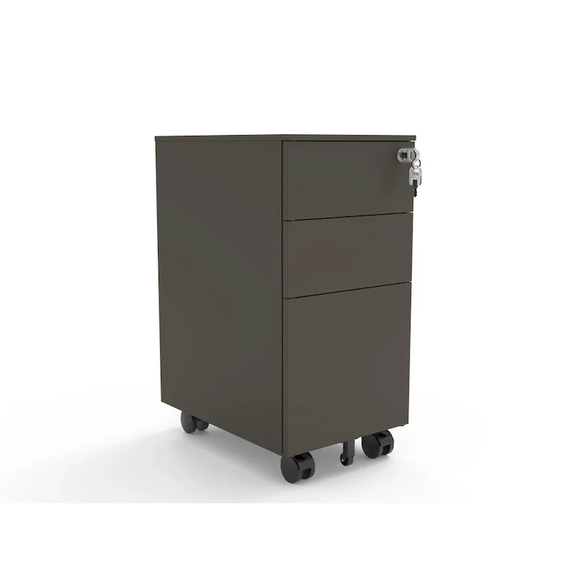 Owen Urban Metal Matte Lockable 3-Drawer Mobile File Cabinet by Furniture of America