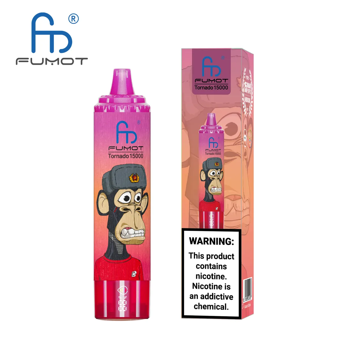 Fumot Tornado 15000 Dragon Fruit – Einweg-Vape mit Einzelverpackung
