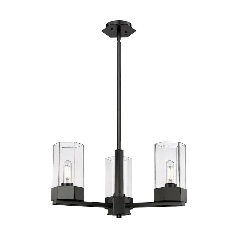 Innovations Lighting Claverack - 3 Light 9  Stem Hung Pendant