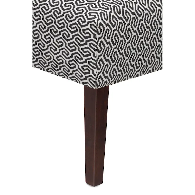 Samantha Transitional Button Tufted Slipper Chair