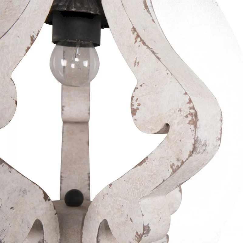 Oaks Aura Rustic Wood Pendant Light Kitchen Island Light, Farmhouse Hallway Chandelier, Dining Pendant Light