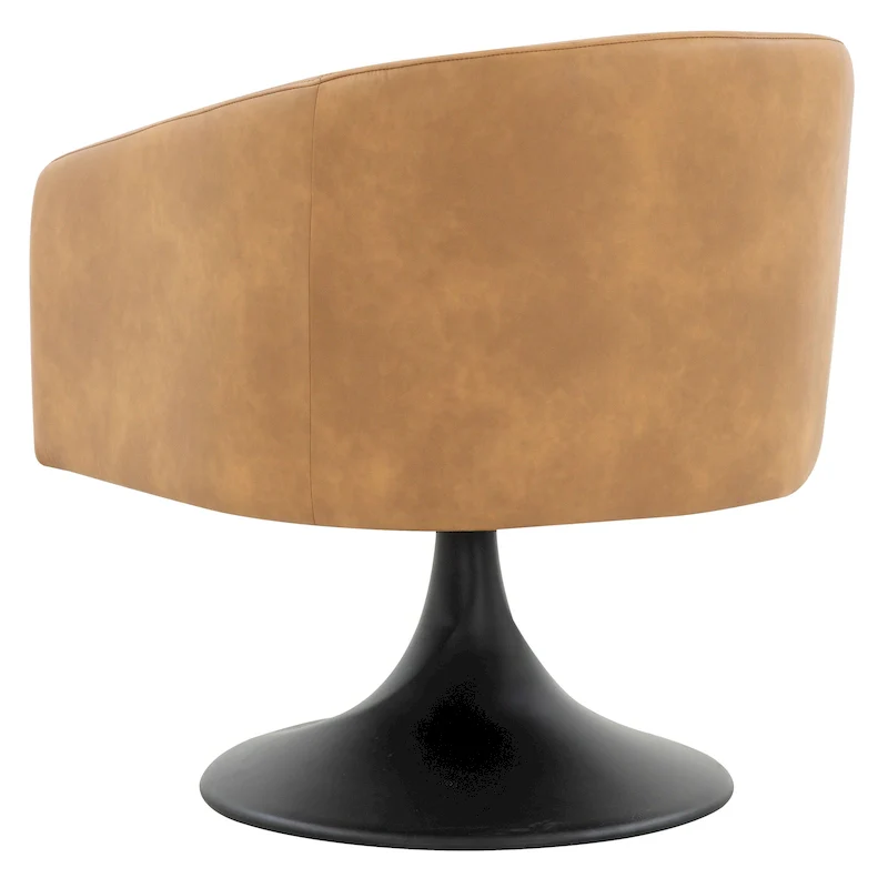 SAFAVIEH Couture Tela Pedestal Chair - 27.6 W x 29.7 L x 31.9 H - 27Wx30Dx32H