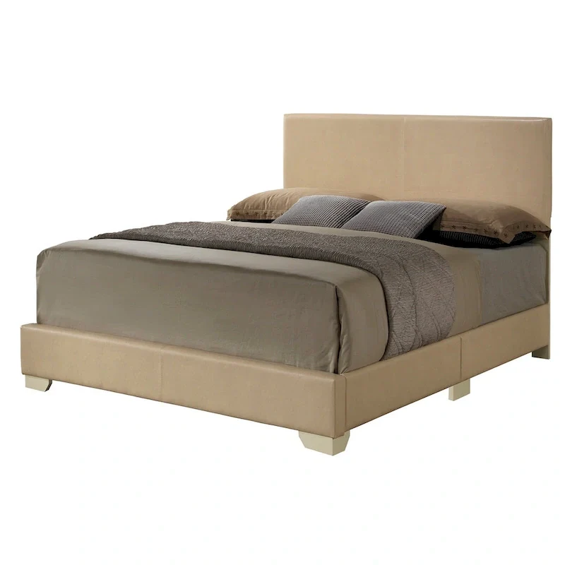 Aaron Upholstered Queen Panel Bed