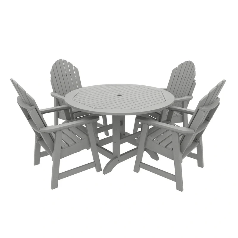 HIGHWOOD Commercial Muskoka 5-Piece Adirondack 48 Dining Set