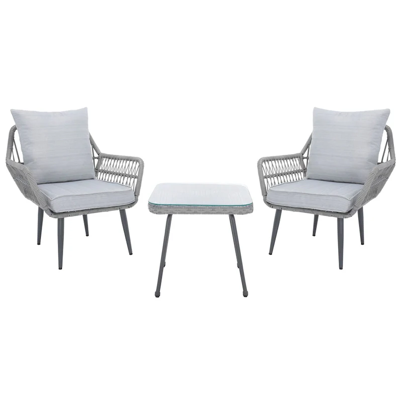 SAFAVIEH Mariyah 3-Piece Lounge Set - 27 Wx30 Dx28 H