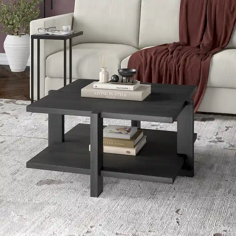 Ingrid 34.66 Wide Square Coffee Table
