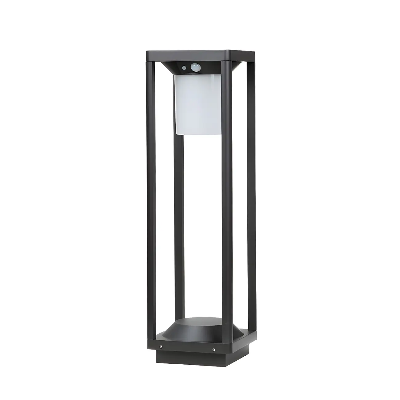 Contemporary Metal Black Open Landscape Lighting