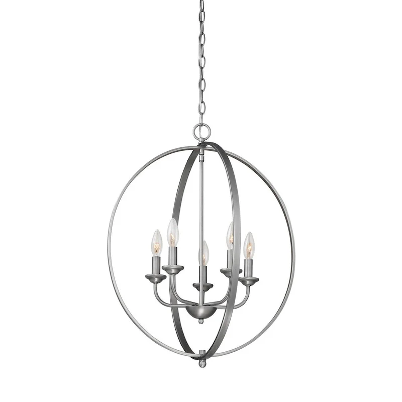 Metal 5 Light Pendant light