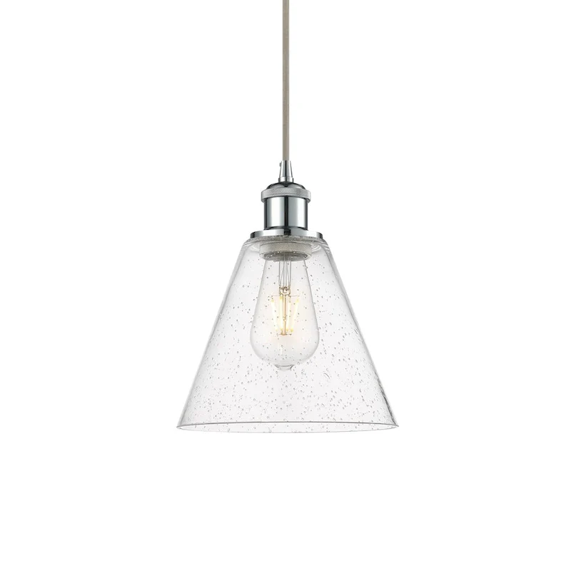 Innovations Lighting 516-1P-12-8 Berkshire Pendant Berkshire 8  Wide