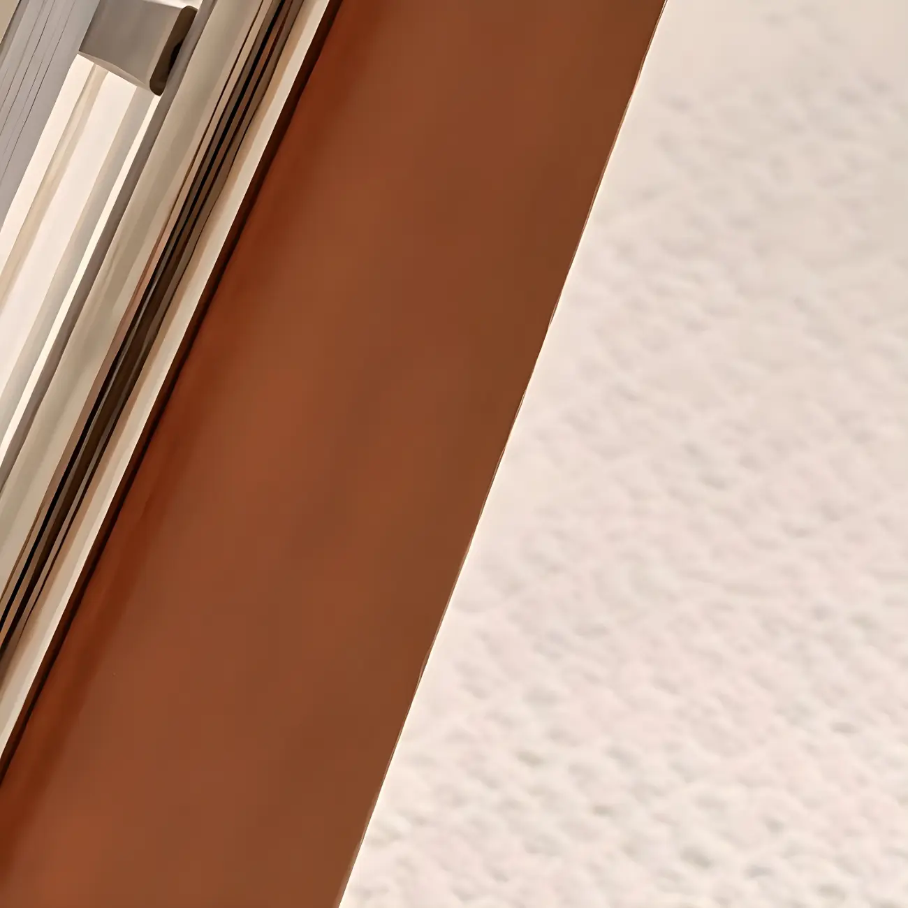 Unique Z-Shaped Solid Wood Glass Display Small Side Table