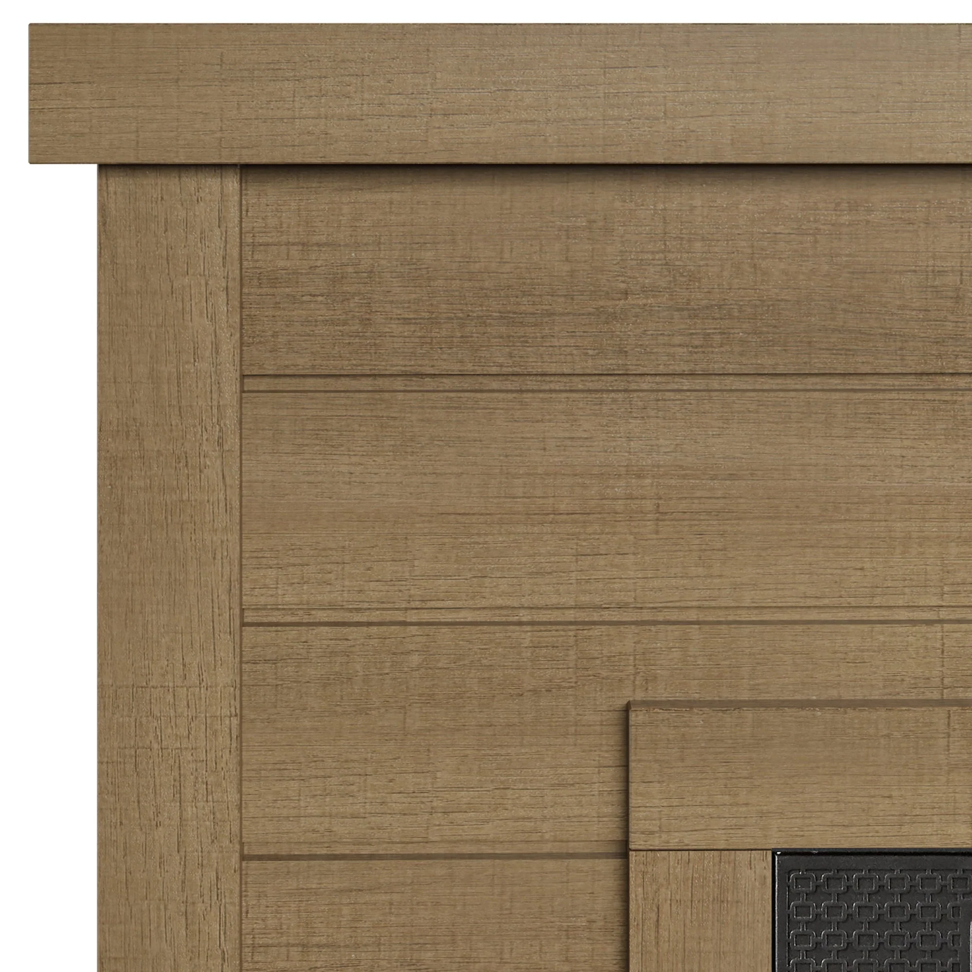 duraflame? Farmhouse Shiplap Electric Fireplace Wall Mantel