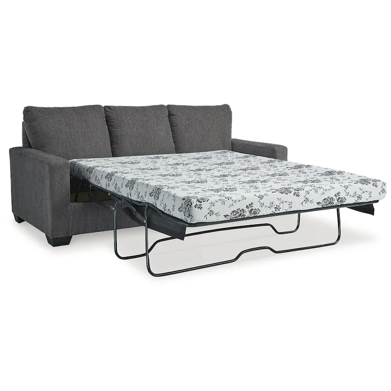 Signature Design by Ashley Rannis Pewter Queen Sofa Sleeper - 85W x 40D x 39H
