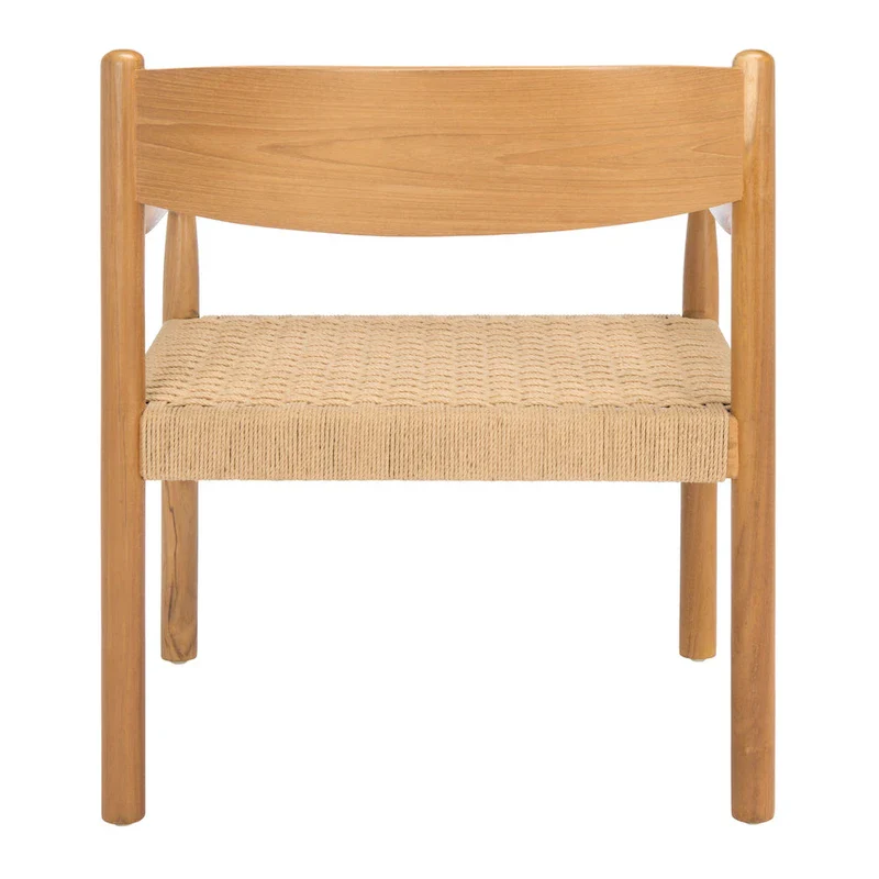 SAFAVIEH Couture Matisha Danish Rope Accent Chair - 24.75 W x 24.75 L x 30 H - 25Wx25Dx30H