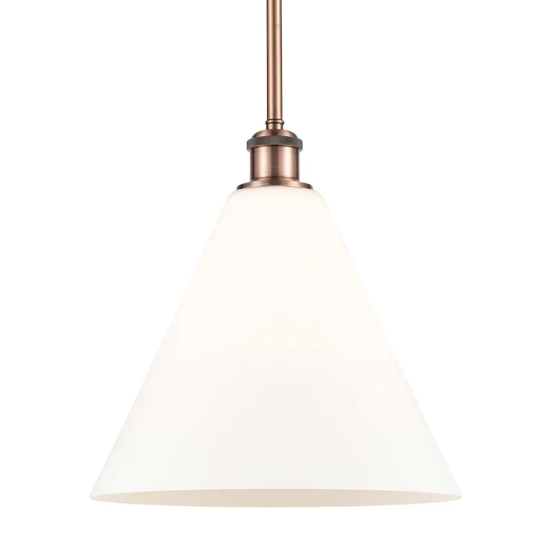 Innovations Lighting 516-1S-13-12 Berkshire Pendant Berkshire 12  Wide