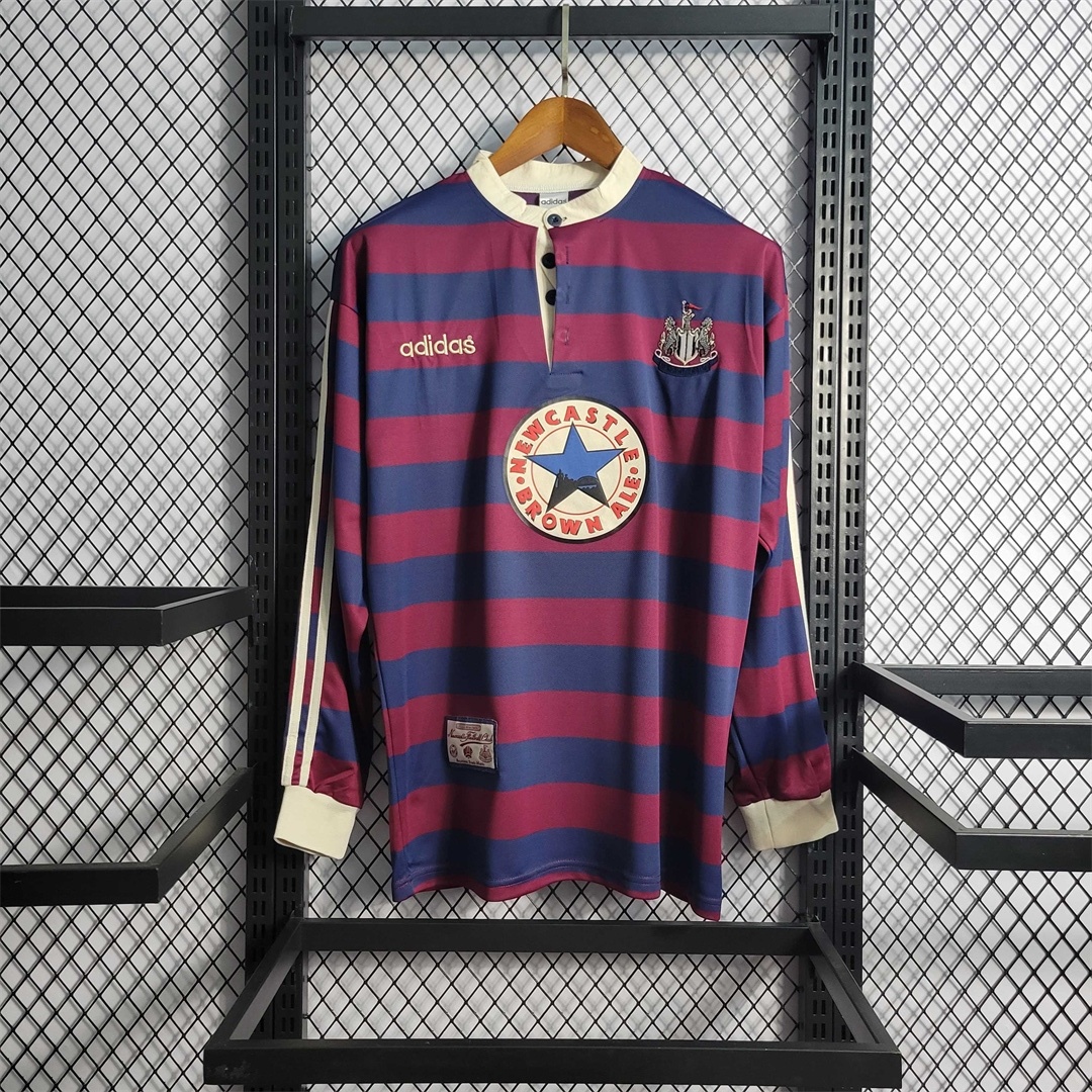 Maillot Retro Newcastle extérieur manches longues 1995/96