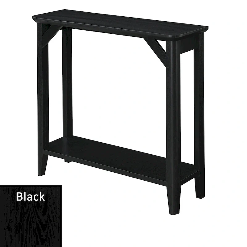 Convenience Concepts Winston Hall Table with Shelf