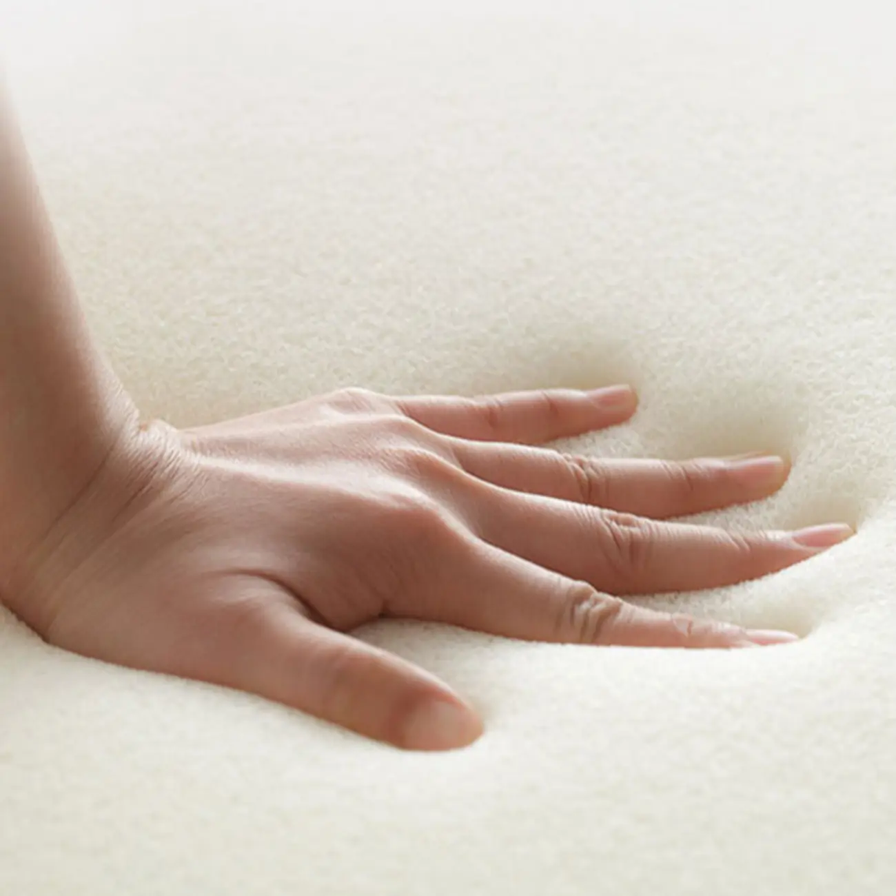 Swivel High-Back Tech Cloth Armless Accent Chair