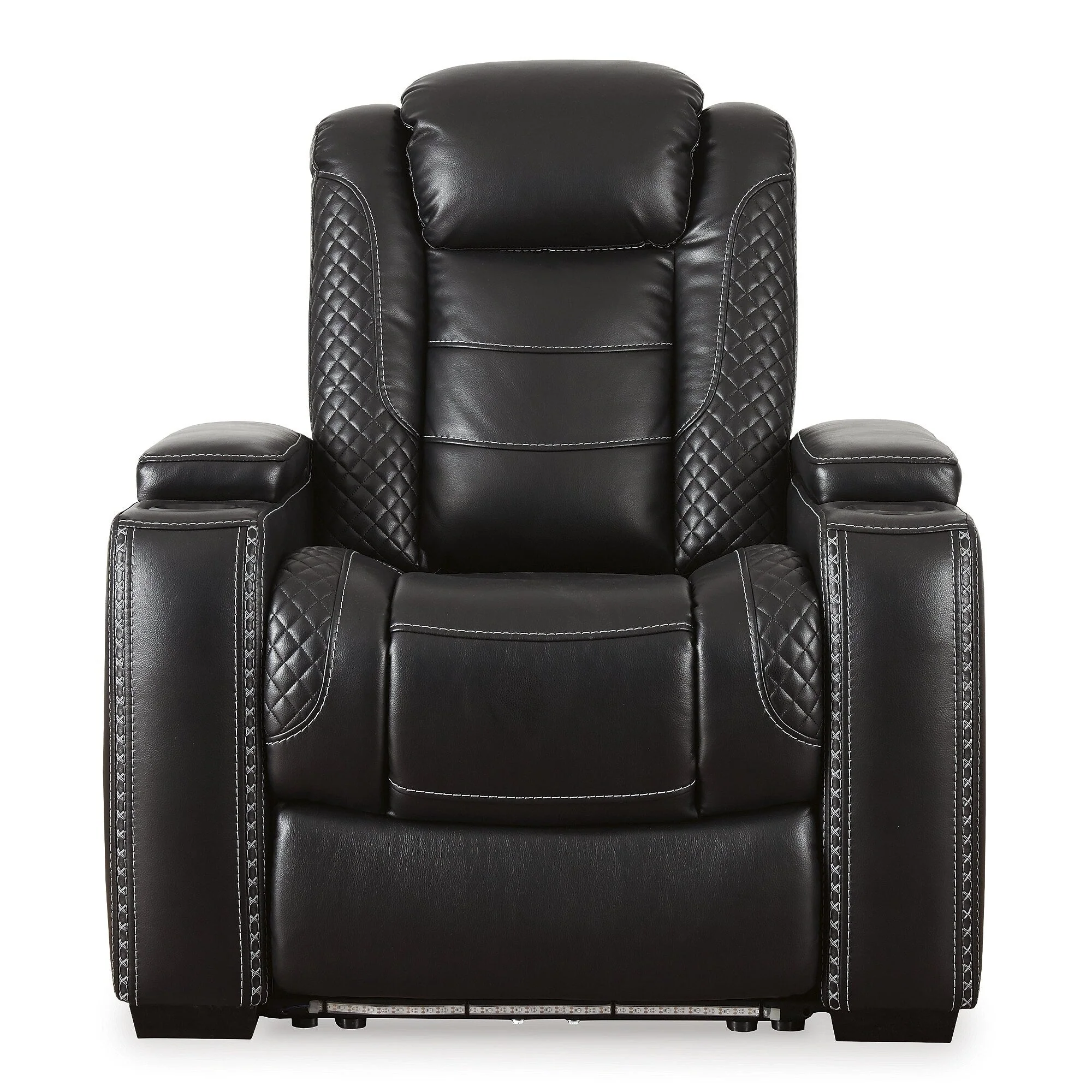 Signature Design by Ashley Party Time Black Power Recliner