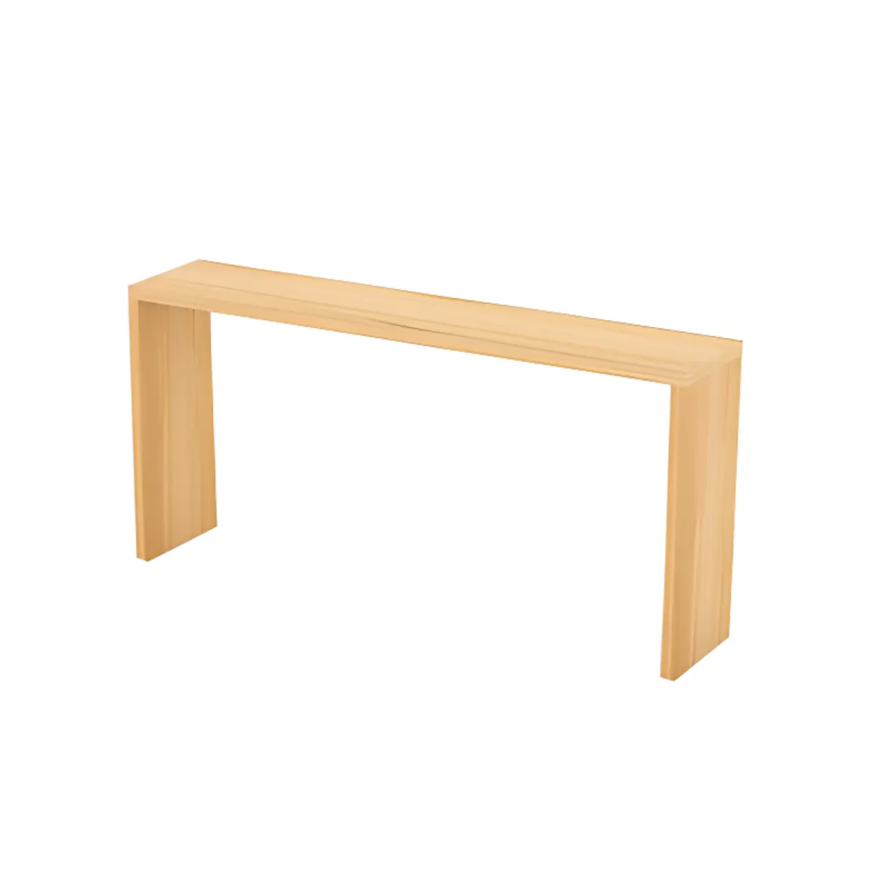 Scandinavian Solid Wood Pub Table Rectangle 4 Seats