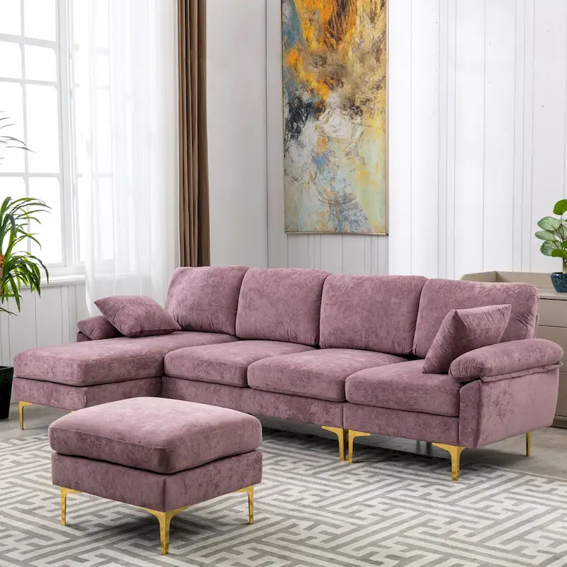 Kata 115 Sectional Sofa with Ottman